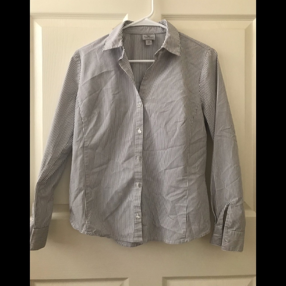 Worthington Petite Stretch Dress Shirt Sz 10P